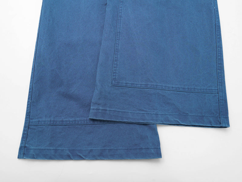 Utility Panel Wide-Leg Denim Pants | Workwear Streetwear