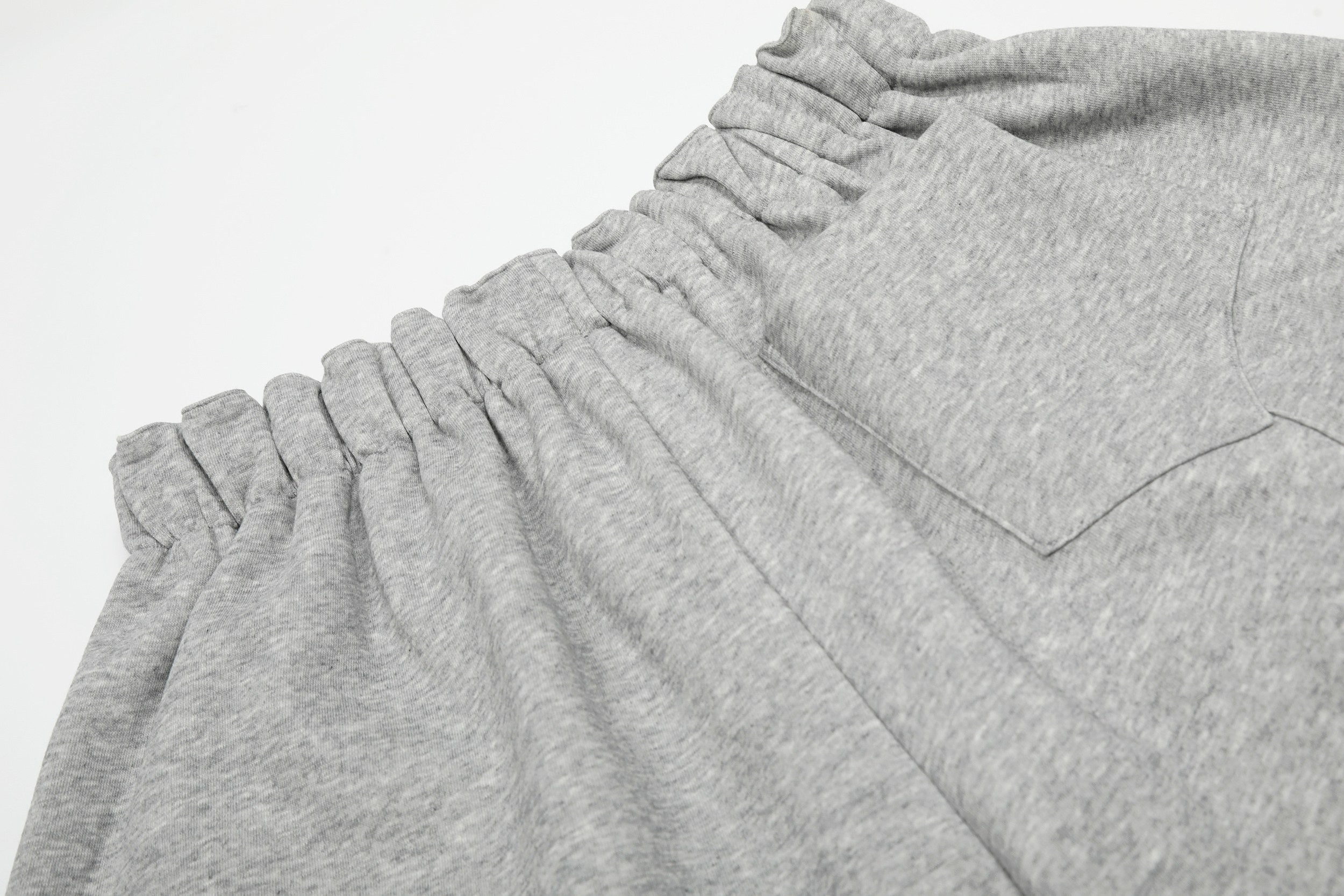 Omirad Minimal Lounge Wide Shorts | Oversized Cotton Shorts