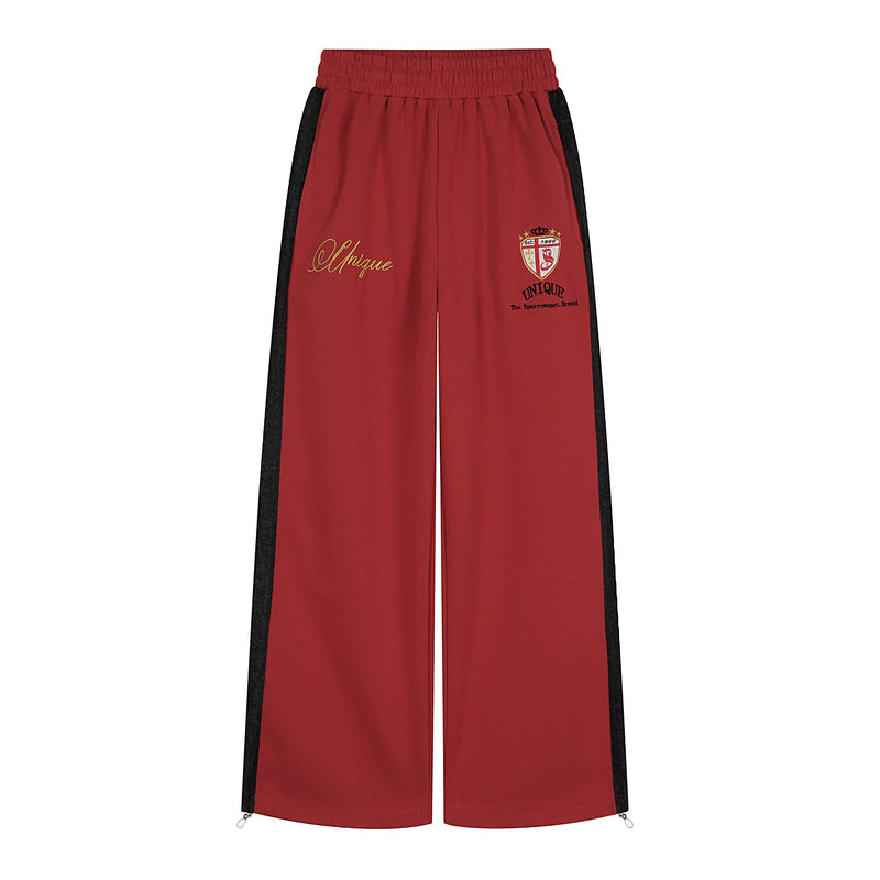 Omirad Vintage Track Wide-Leg Pants | Y2K Streetwear