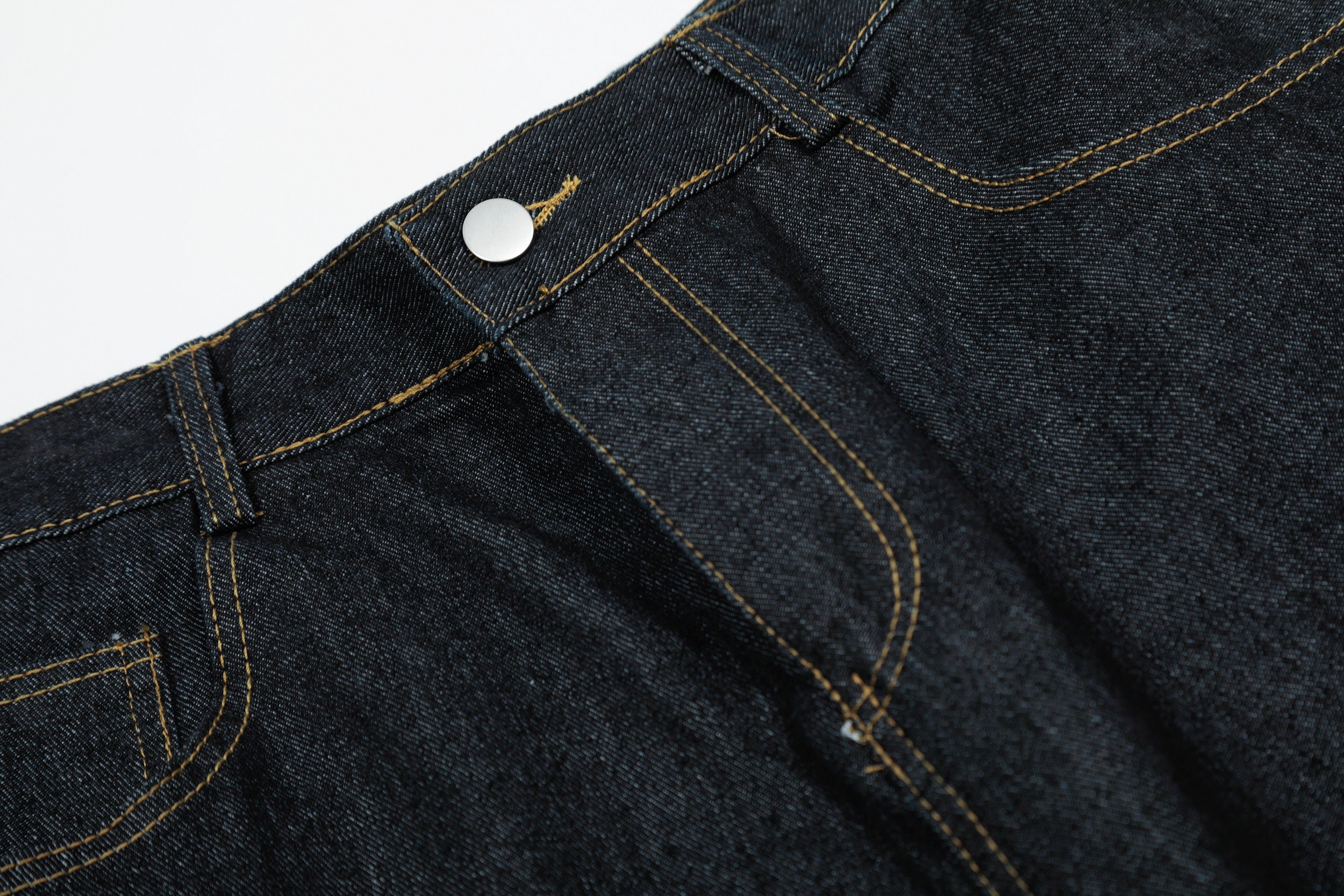 Omirad Arc Stitch Wide-Leg Denim Jeans | Y2K Streetwear