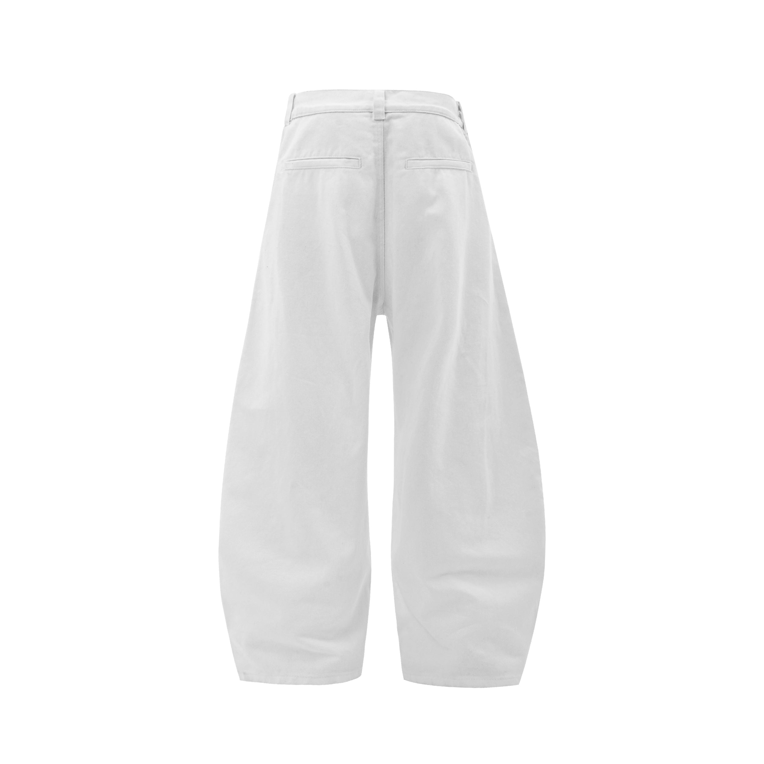 Omirad Sculpted Wide Leg Balloon Pants | 100% Cotton