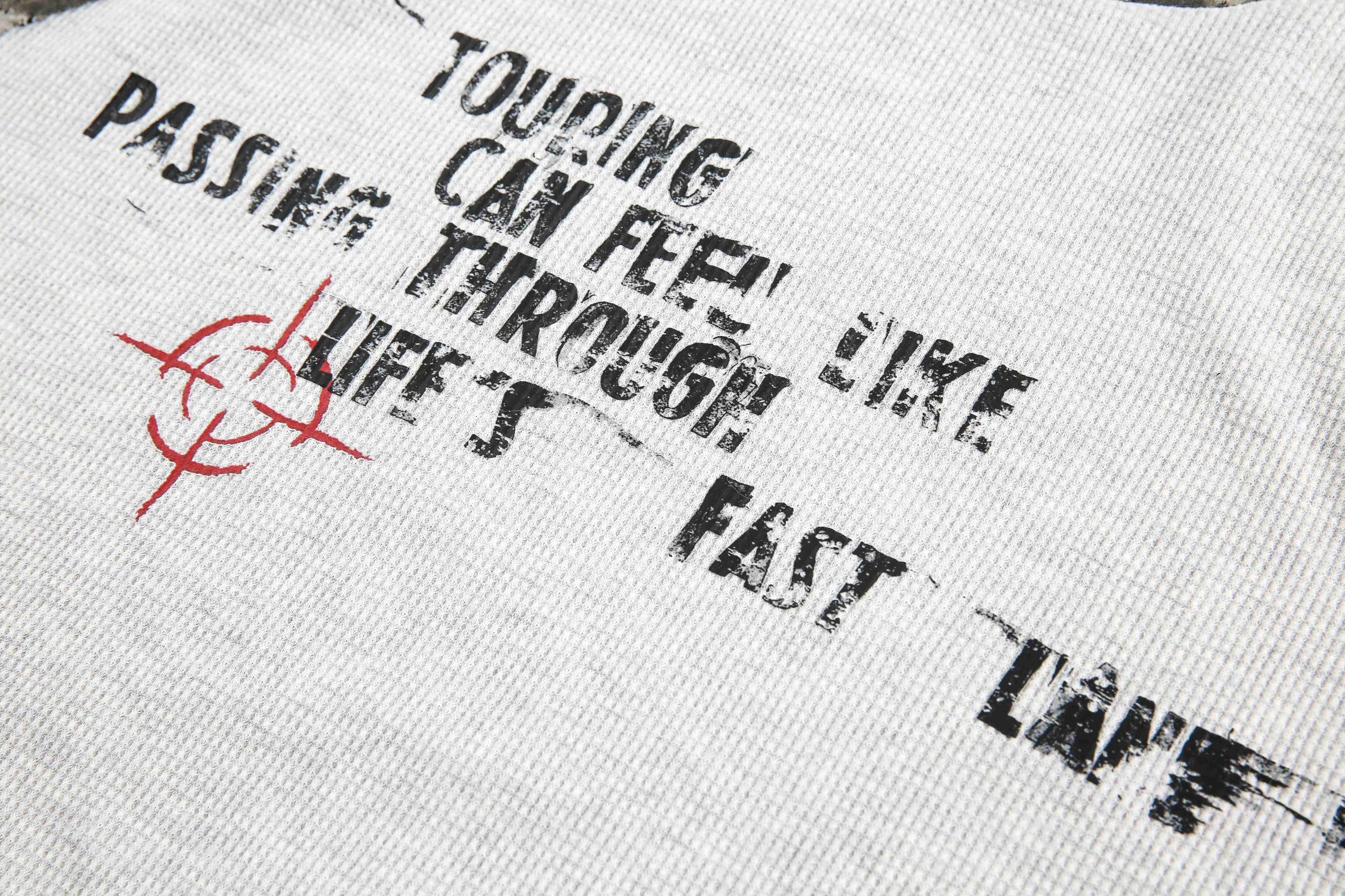 Leopard Camo Raglan Long Sleeve T-Shirt | Streetwear Graphic Tee