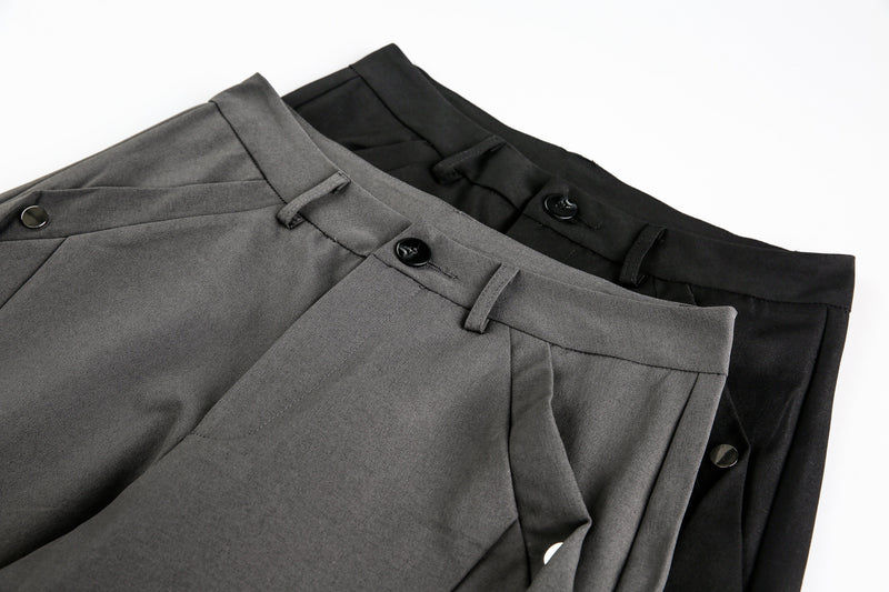 Omirad Structured Wide-Leg Trousers | Bold Street Tailoring