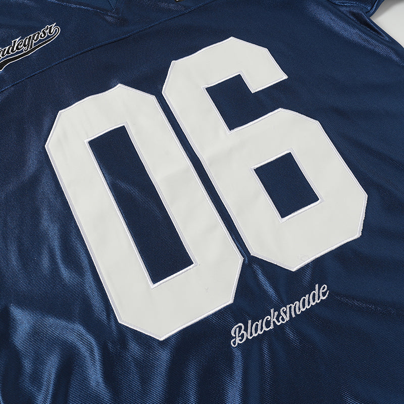 Retro Football Jersey Tee | Varsity Number 06 Streetwear