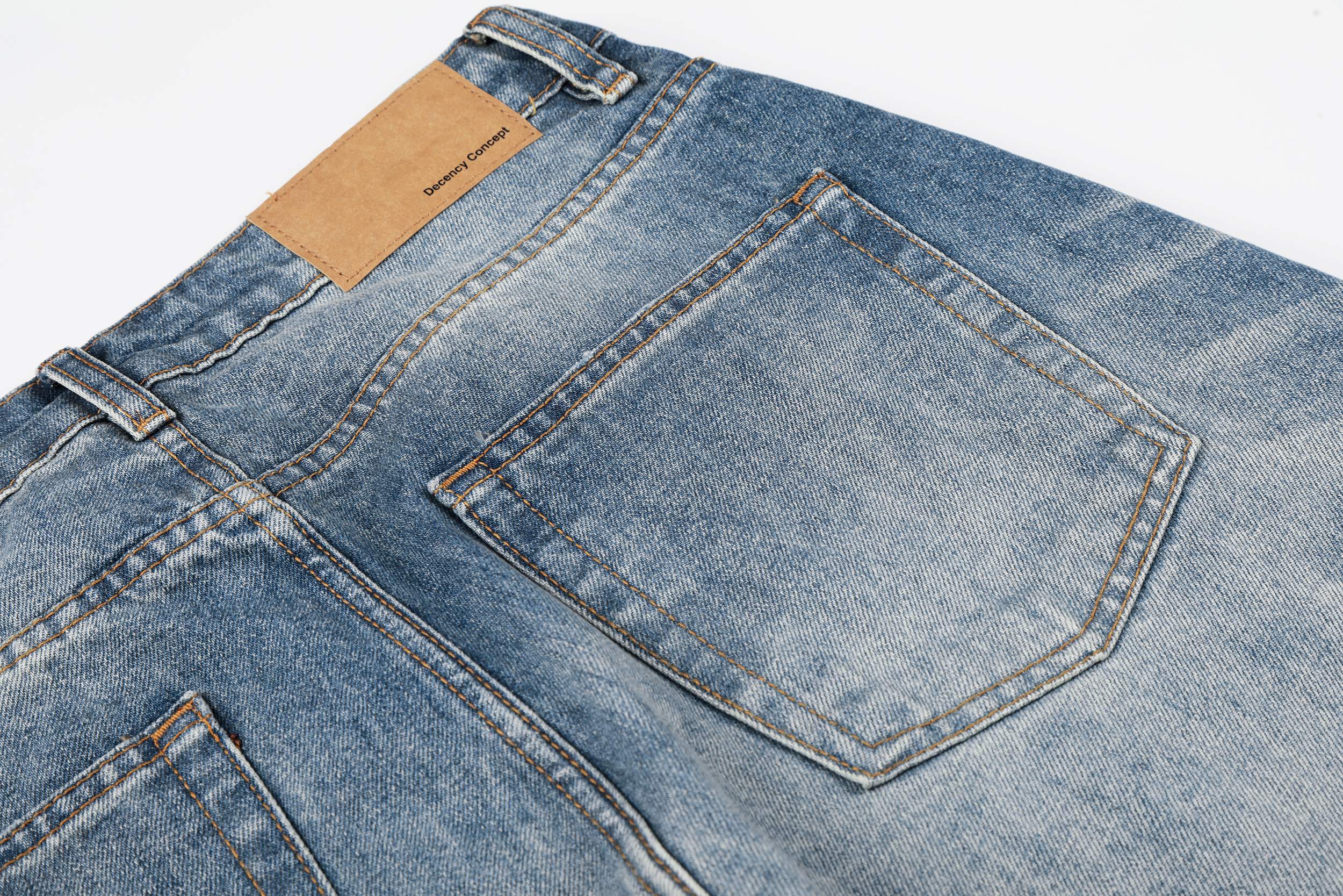 Omirad Vintage Fade Baggy Jeans | Wide Leg Y2K Denim