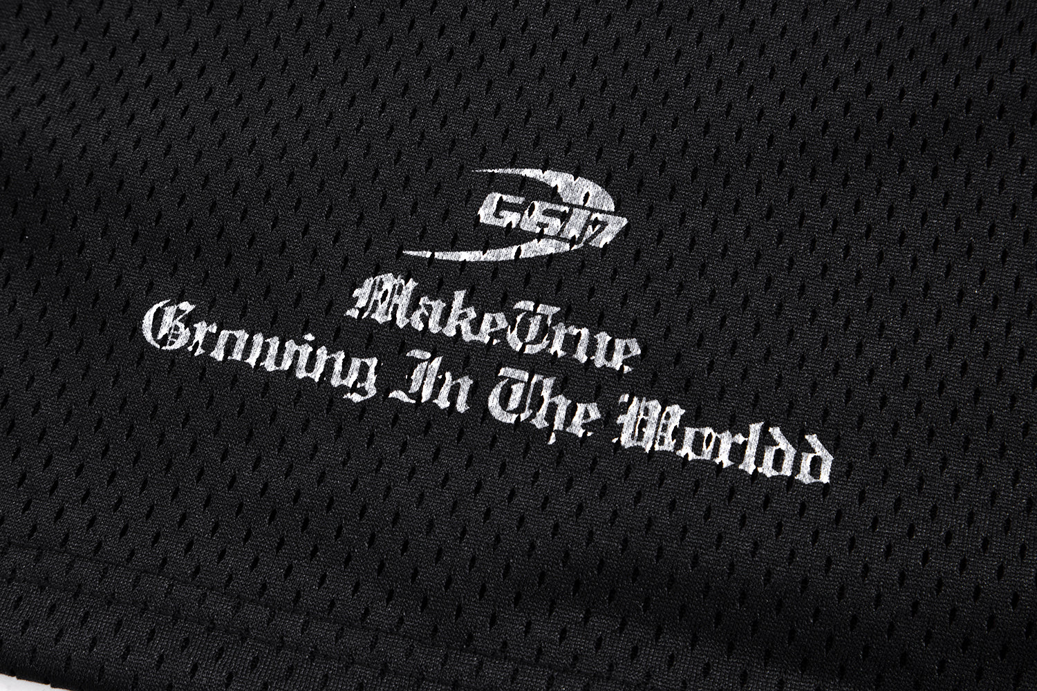 Omirad Black Gothic Mesh Jersey | Number 09 Streetwear
