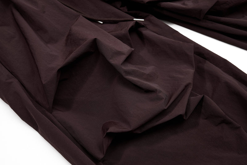 Omirad Layered Utility Wide-Leg Pants | Streetwear Nylon