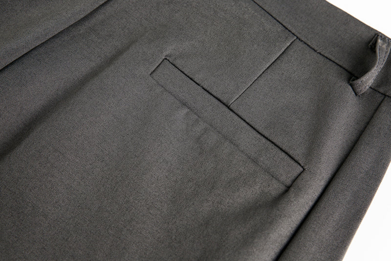 Omirad Structured Wide-Leg Trousers | Bold Street Tailoring