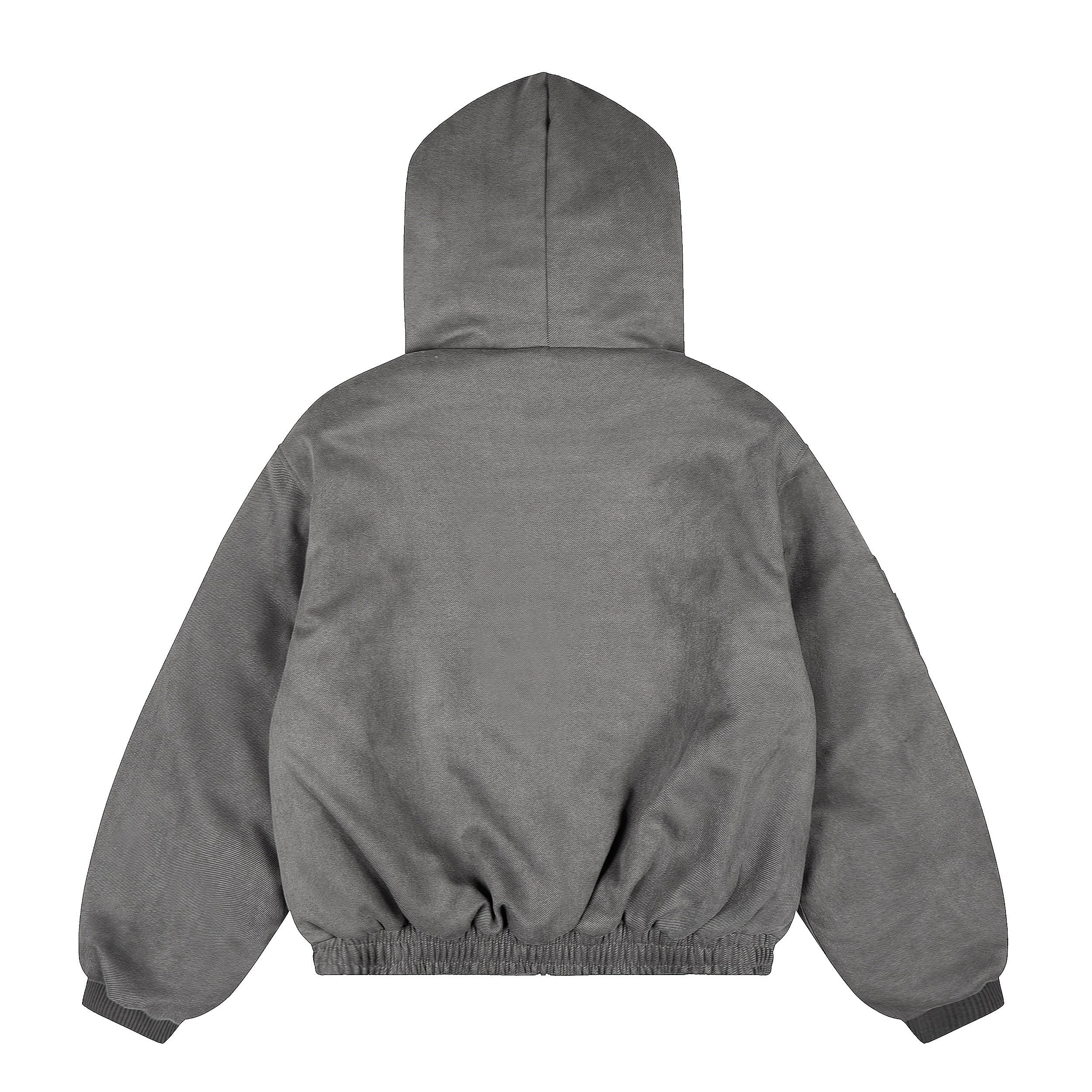 Omirad Faux-Fur Lined Suede Bomber Jacket | Oversized Streetwear