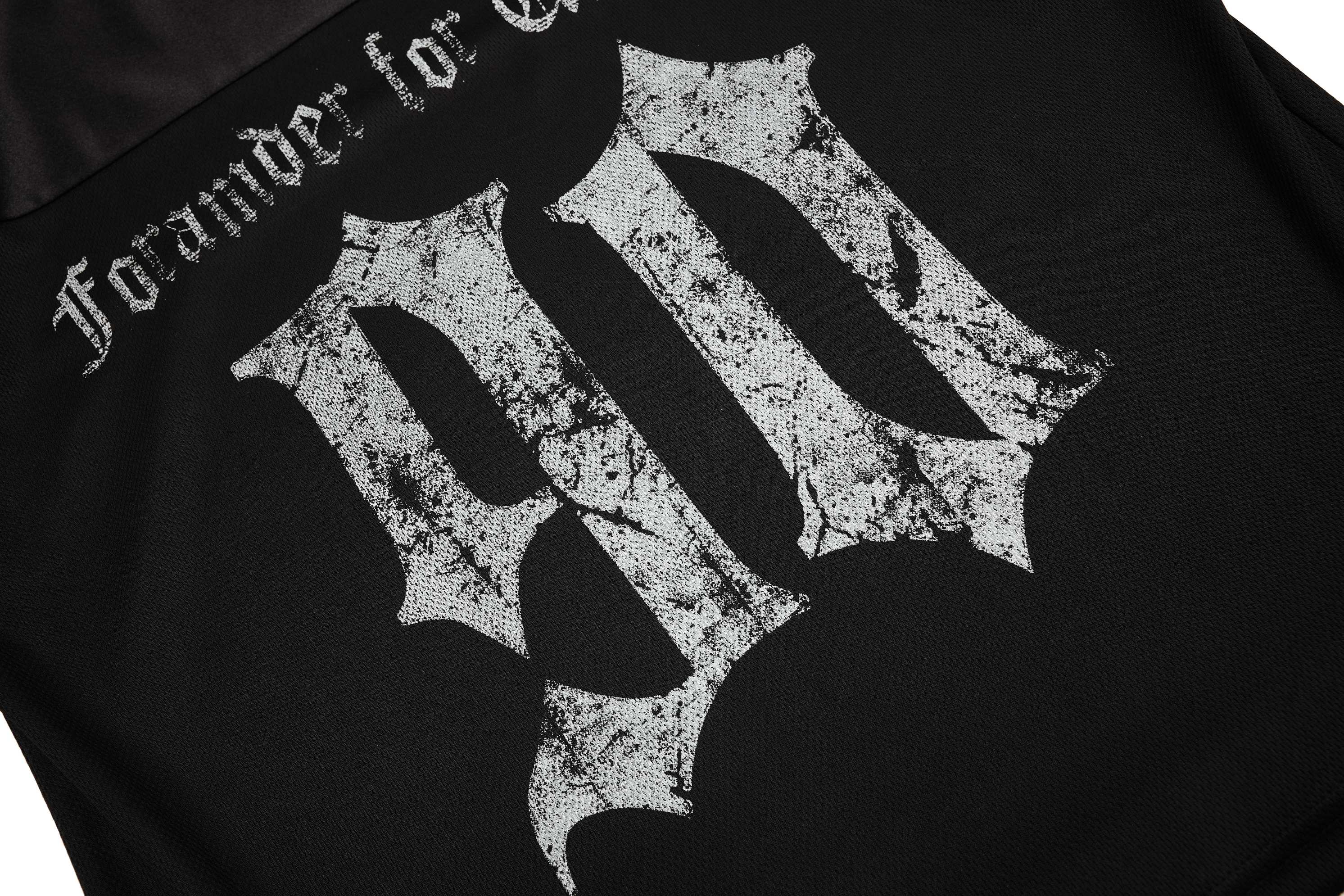 Omirad Aversio Mesh Sport Tee | Gothic Streetwear Jersey