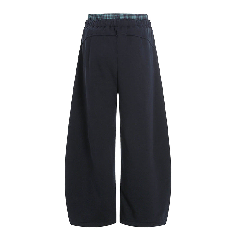 Wide-Leg Athletic Lounge Pants | Relaxed Streetwear Fit