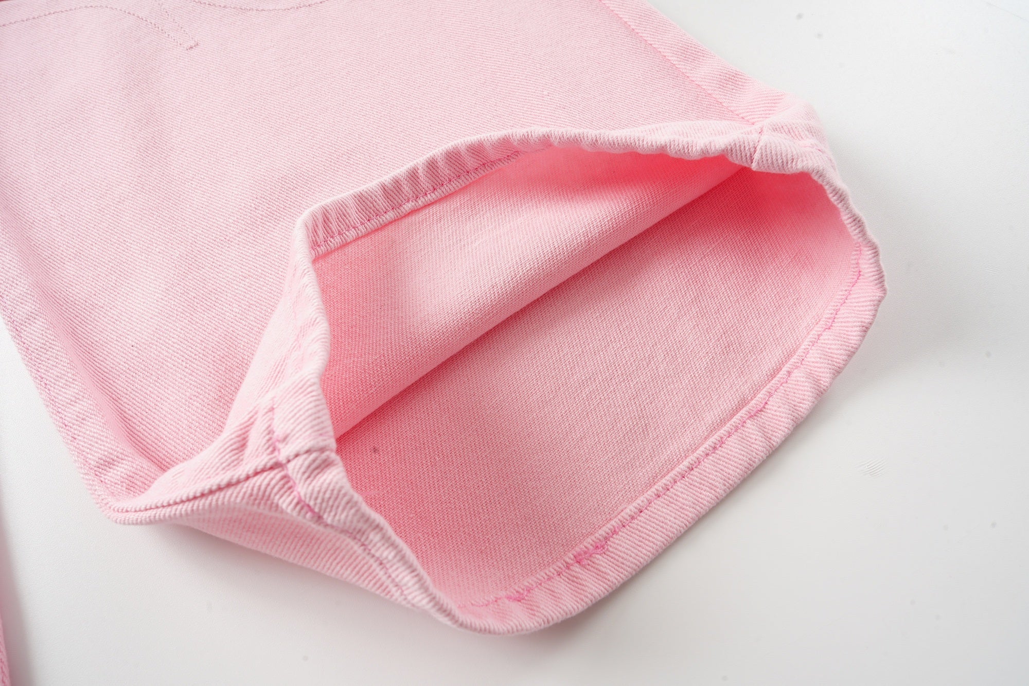 Omirad Pink Washed Wide-Leg Jeans | Y2K Streetwear Denim