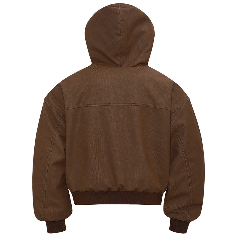 Omirad Reversible Hooded Bomber Jacket | Plush-Lined Streetwear