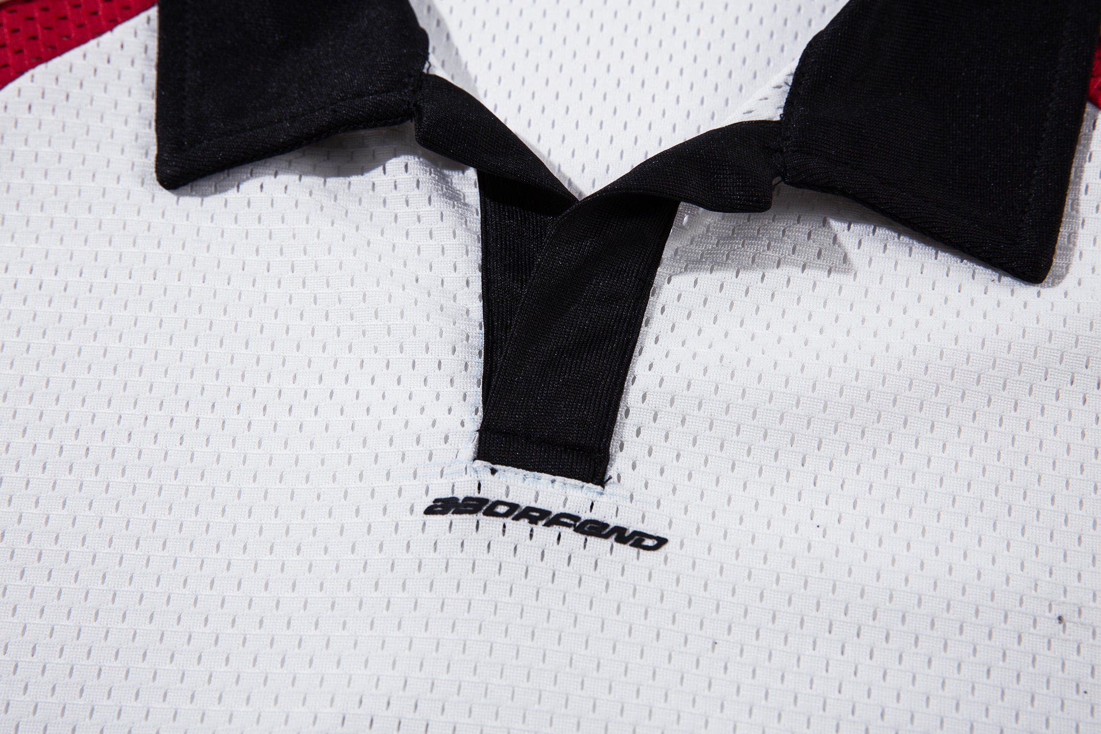 Omirad Smile Moment Patchwork Mesh Polo Jersey