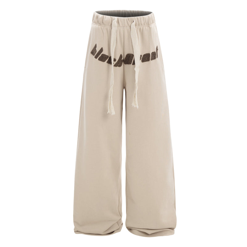 Omirad Black Rebel Oversized Wide-Leg Sweatpants