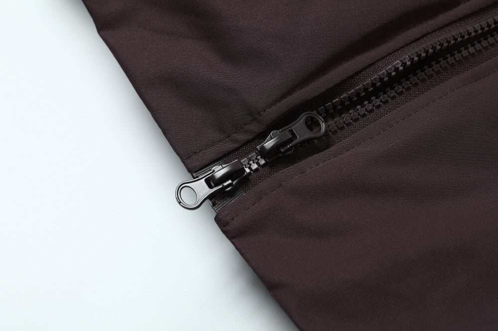 High-Neck Minimal Bomber Jacket | Clean Streetwear Essential