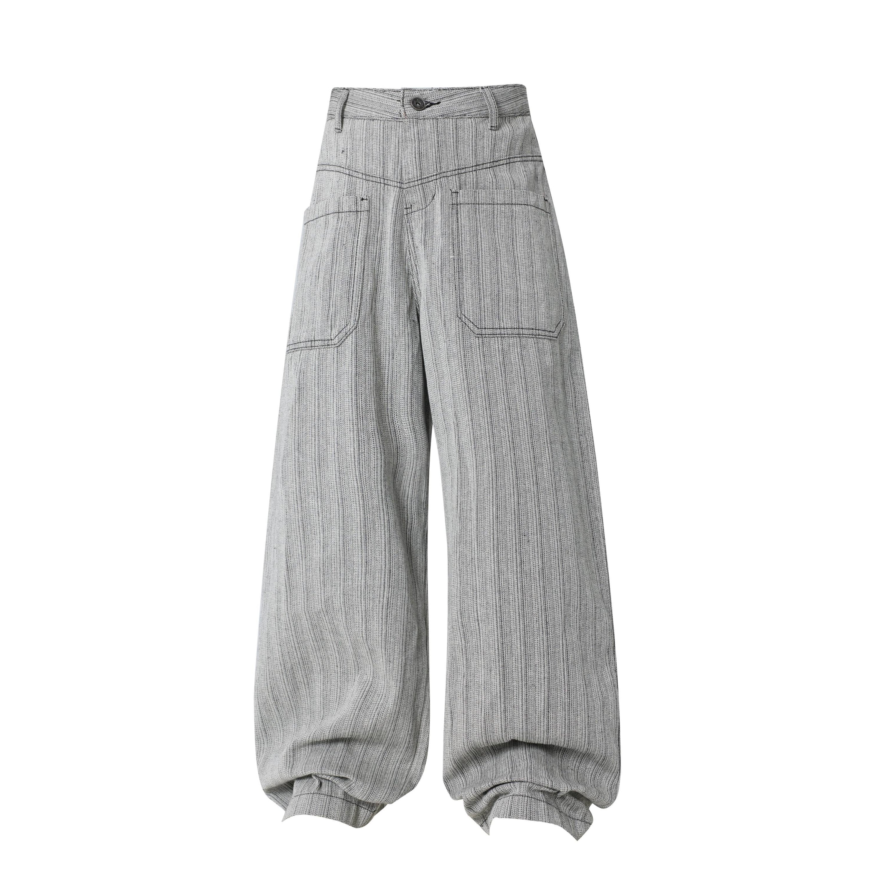 Omirad Textline Utility Balloon Pants – Wide Leg Streetwear