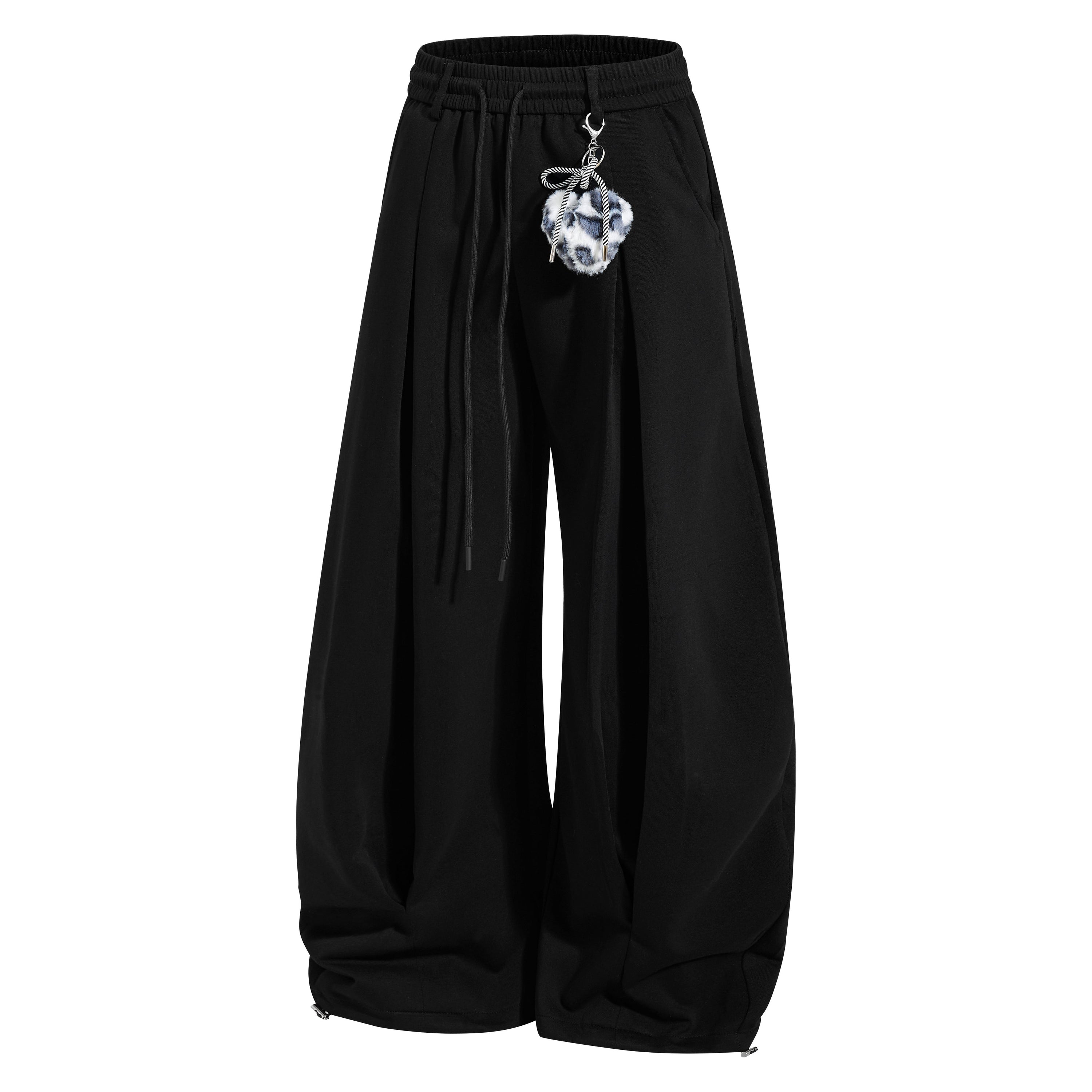 Omirad Script Wide-Leg Sweatpants | Streetwear Baggy Pants