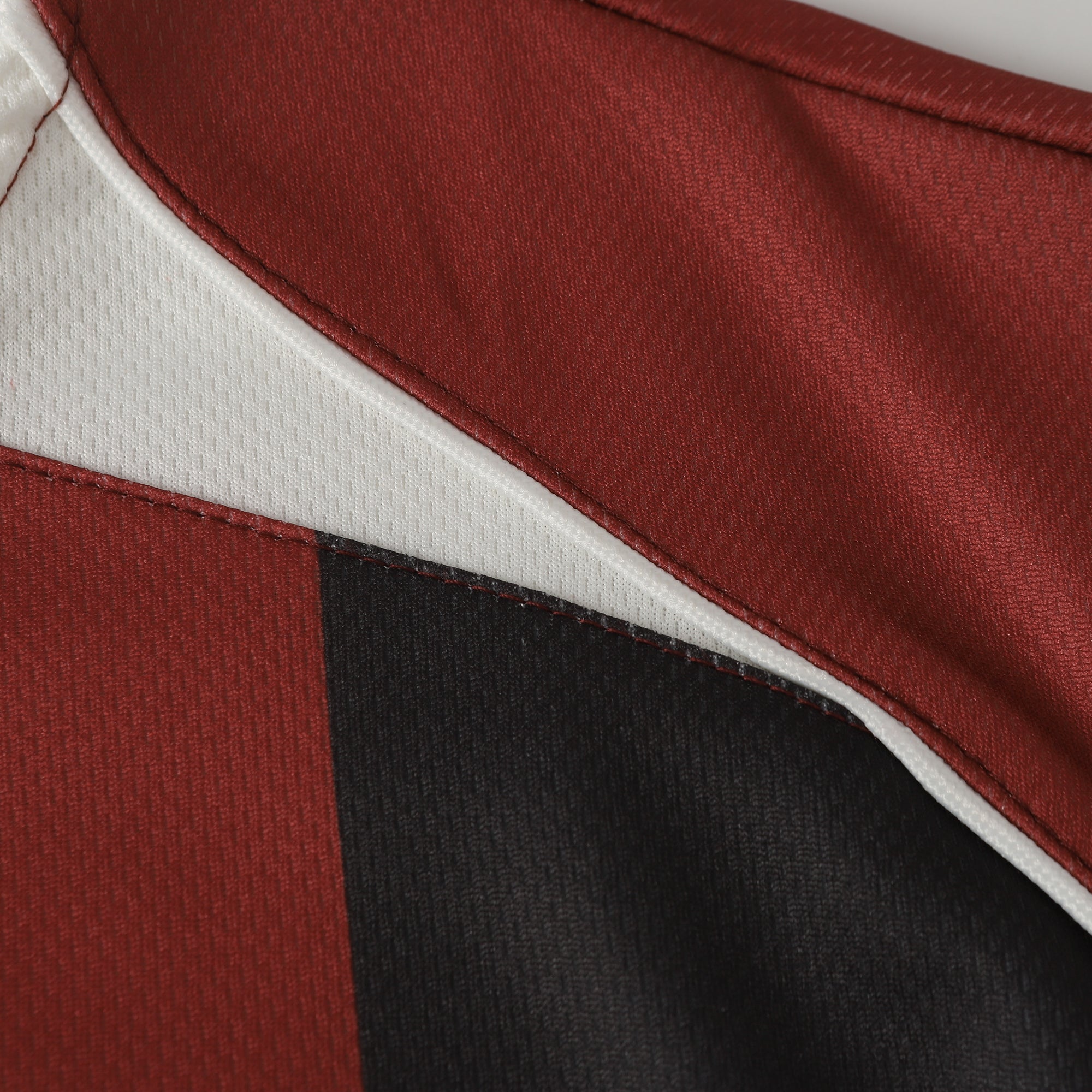 Retro Vertical Stripe Soccer Jersey Tee | Number 30 Graphic