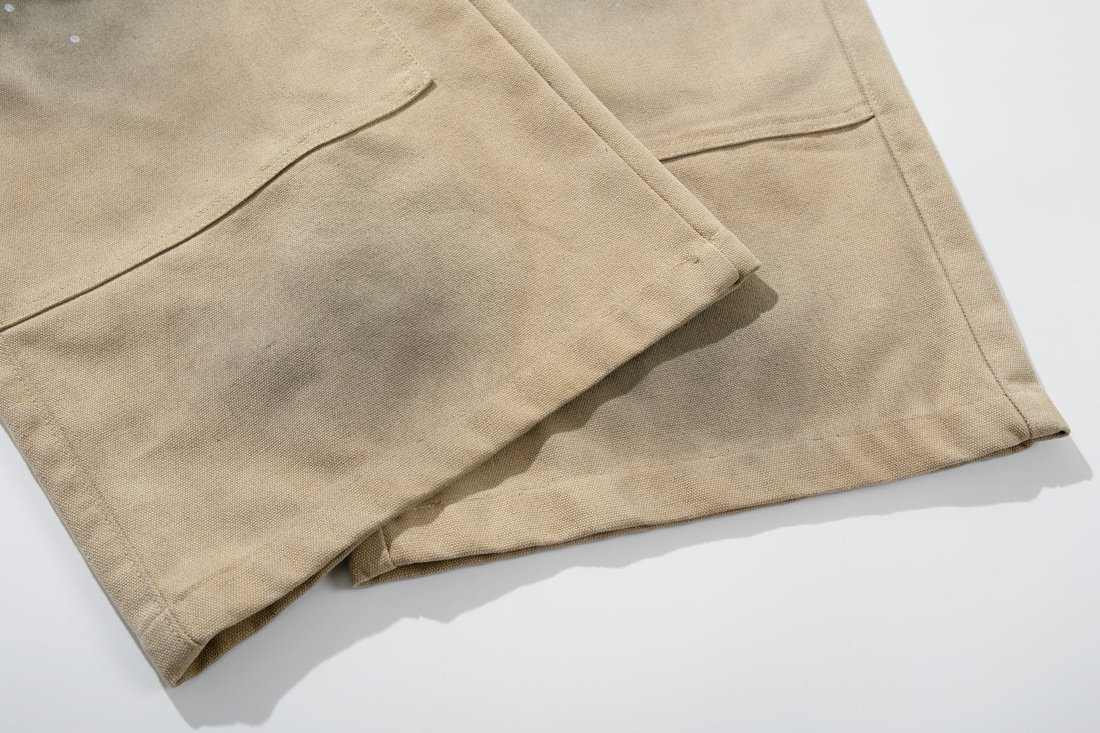 Omirad Vintage Workwear Wide-Leg Pants | 100% Cotton