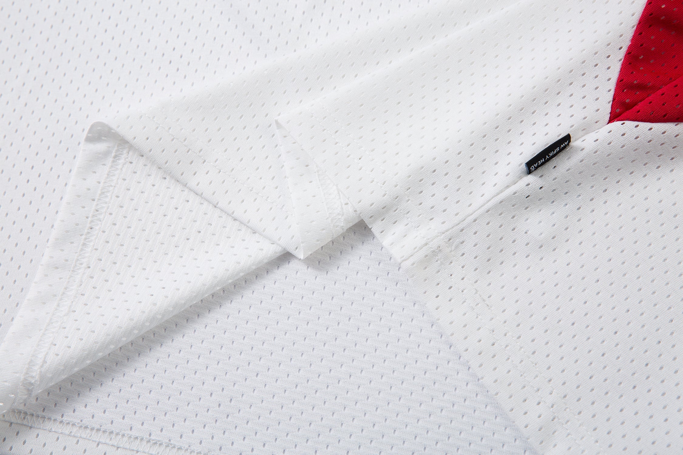 Spikyhead Colorblock Mesh Polo Shirt | Streetwear Jersey