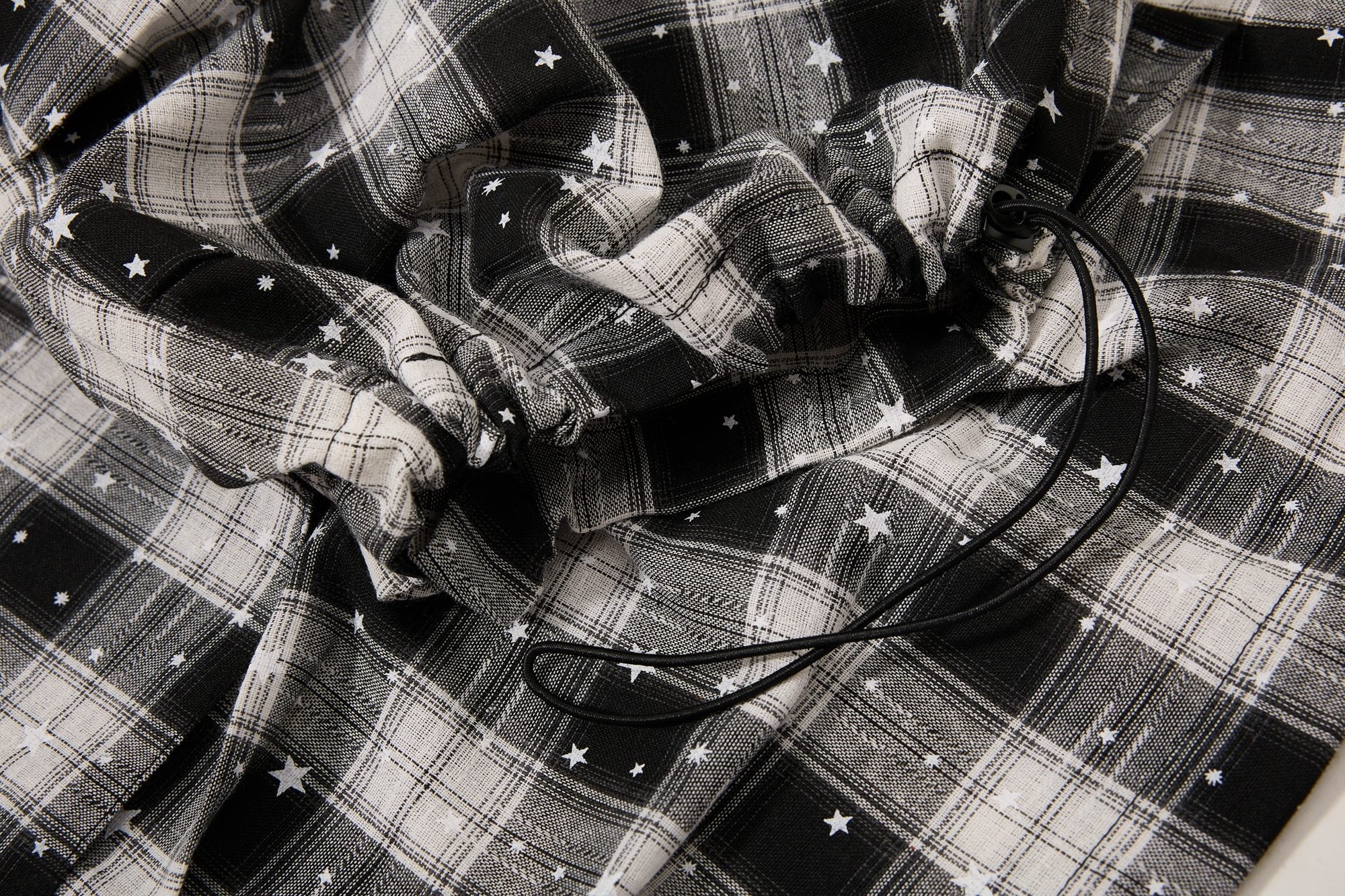 Omirad Plaid Star Cargo Shorts | Y2K Baggy Streetwear