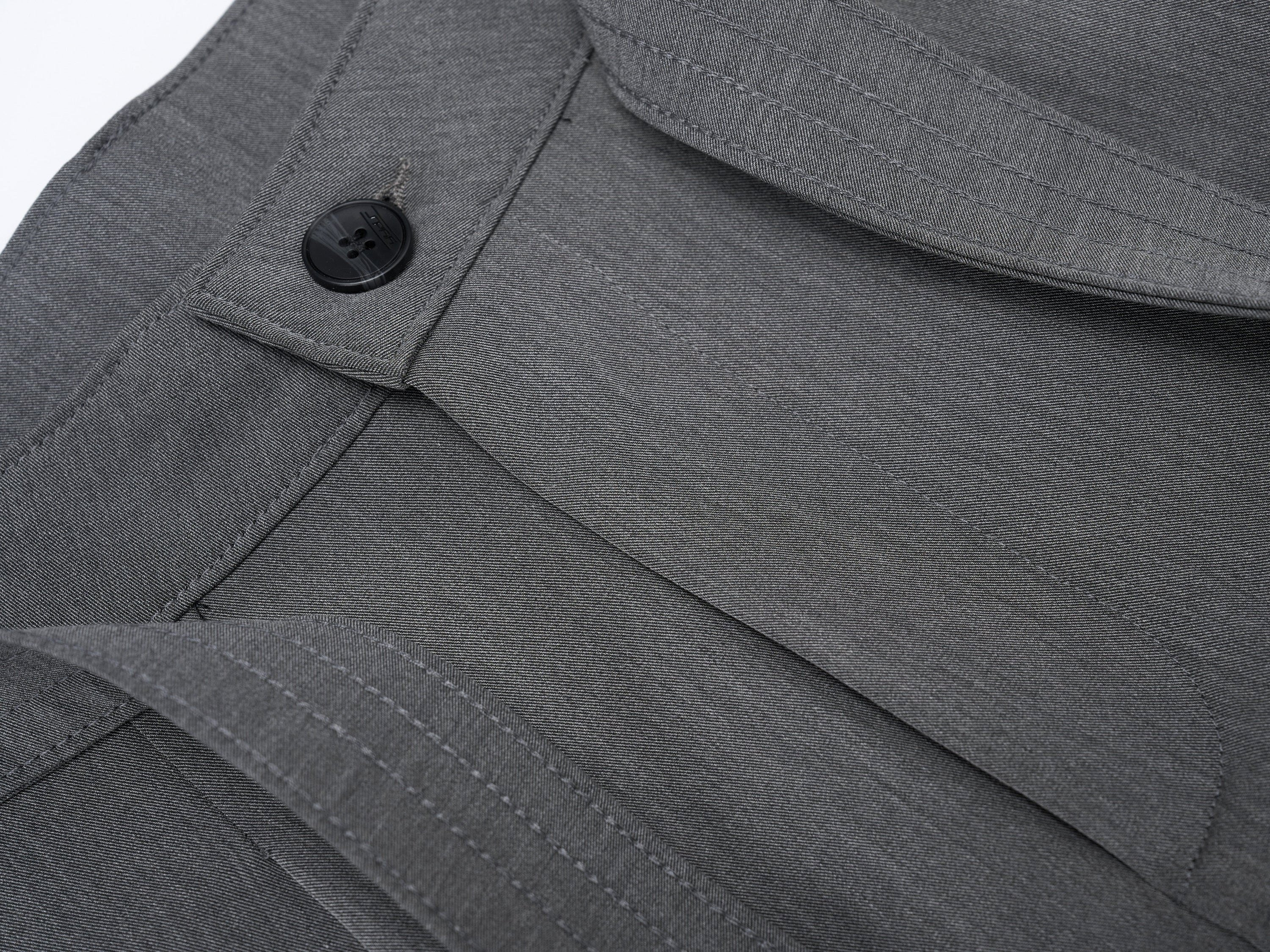 Structured Belted Barrel-Leg Pleated Pants | Omirad