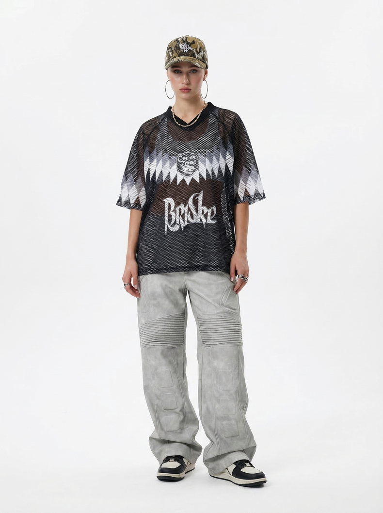 Omirad AIM 18 Mesh Jersey T-Shirt | Streetwear Soccer Top