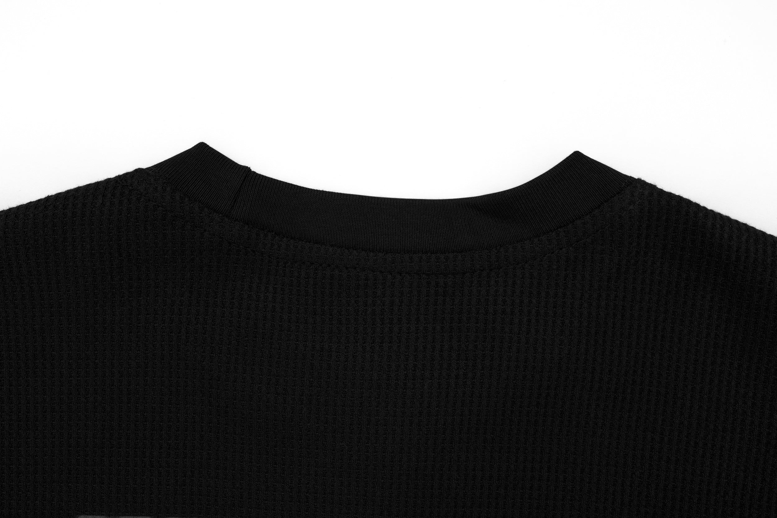 Omirad Gothic Cross Layered Long Sleeve Tee | Dark Streetwear