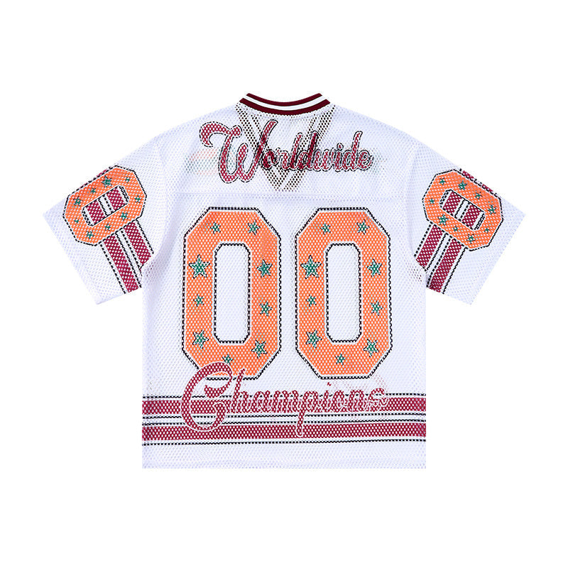 Omirad Champions 00 Mesh Jersey T-Shirt | Retro Streetwear