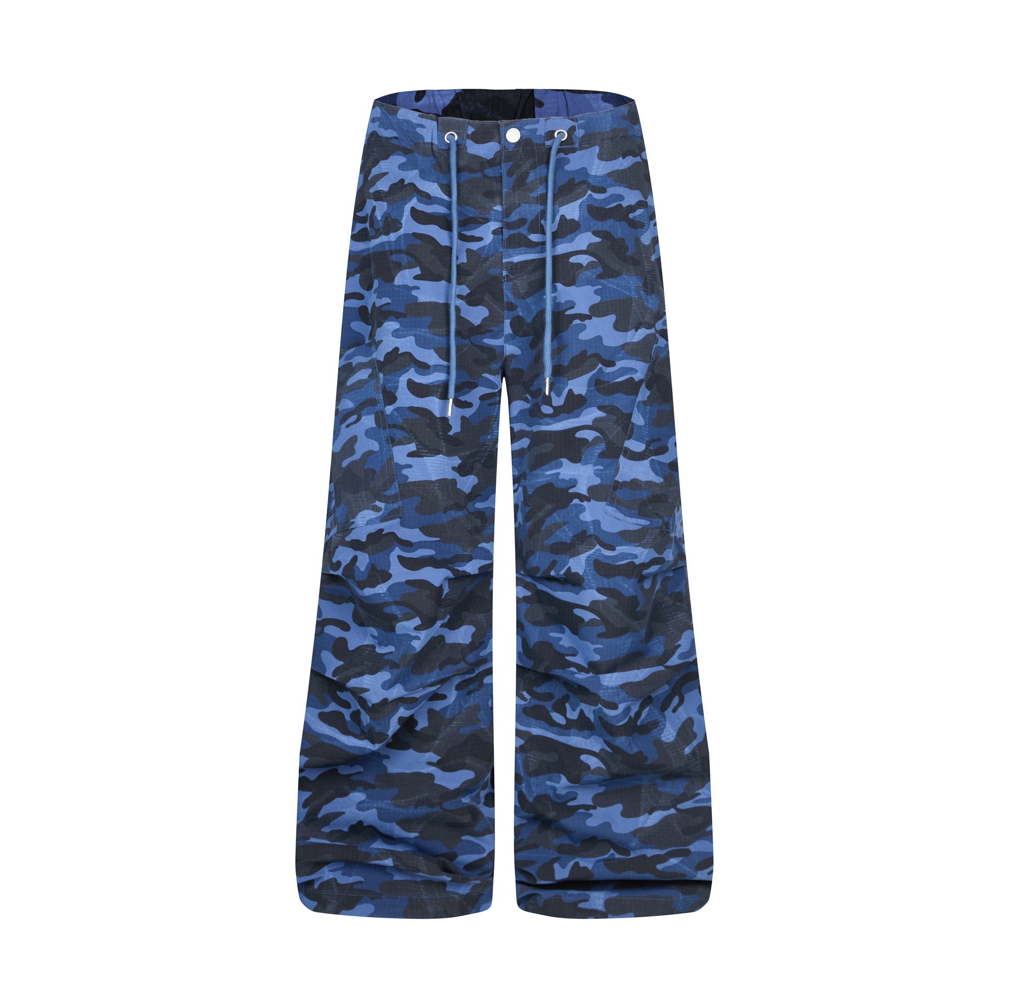 Omirad Purple Camo Wide-Leg Cargo Pants | SEAKOFF