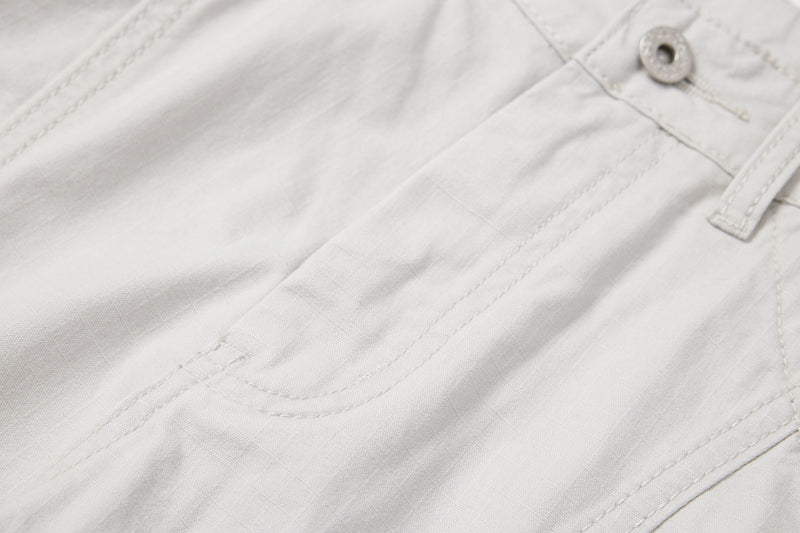 Multi-Panel Utility Wide-Leg Cargo Pants | 100% Cotton