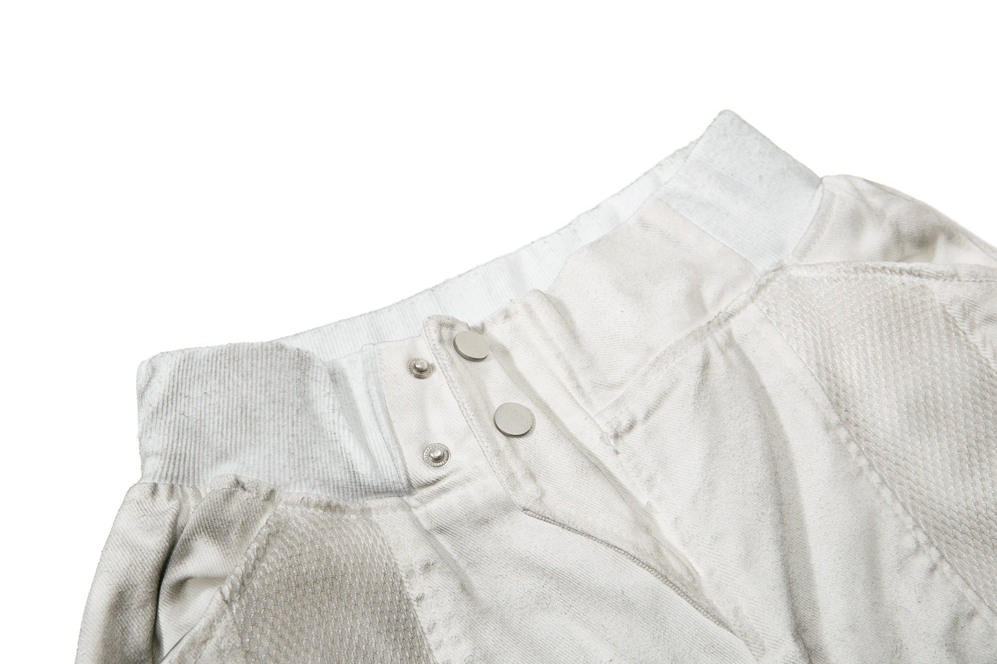 Omirad Moto Panel Denim Shorts | Oversized Wide-Leg