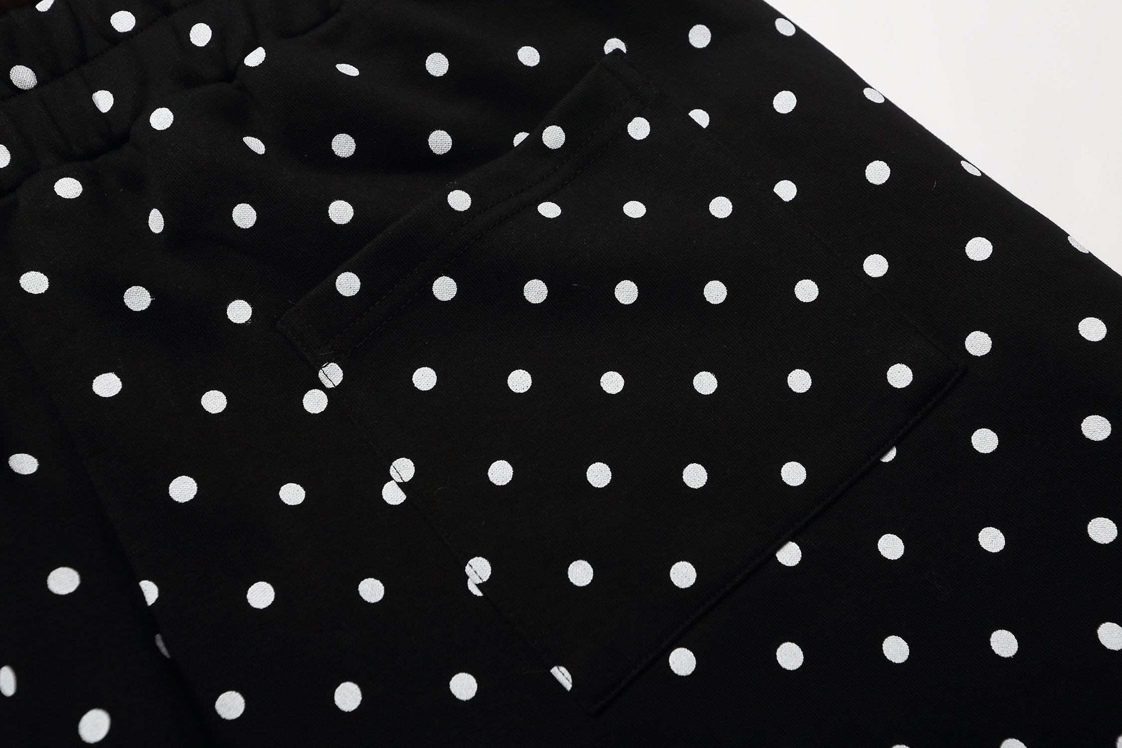 Omirad Polka Dot Camo Waist Shorts | Streetwear Shorts