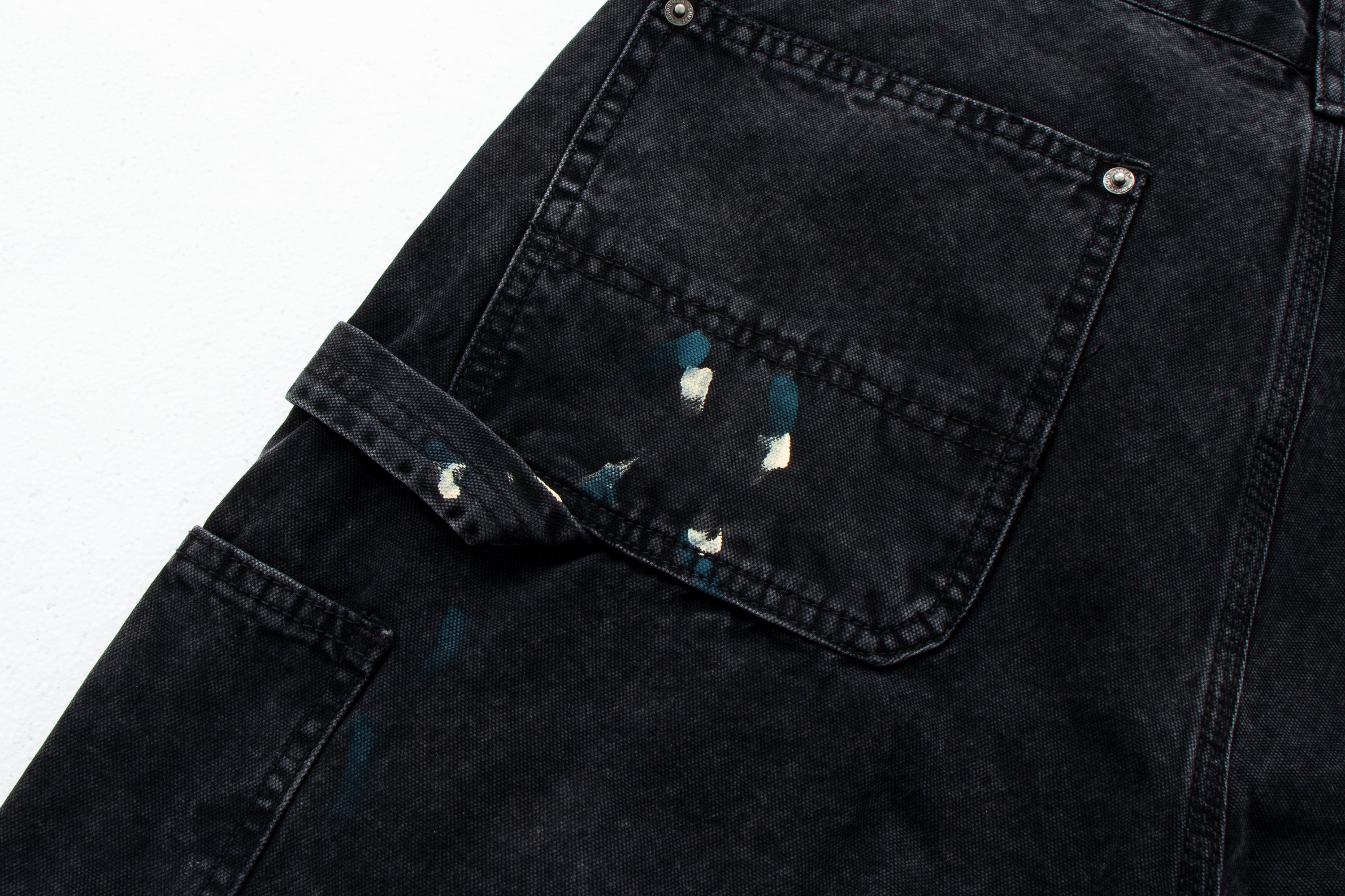 Omirad Distressed Painter Workwear Denim Pants | 100% Cotton