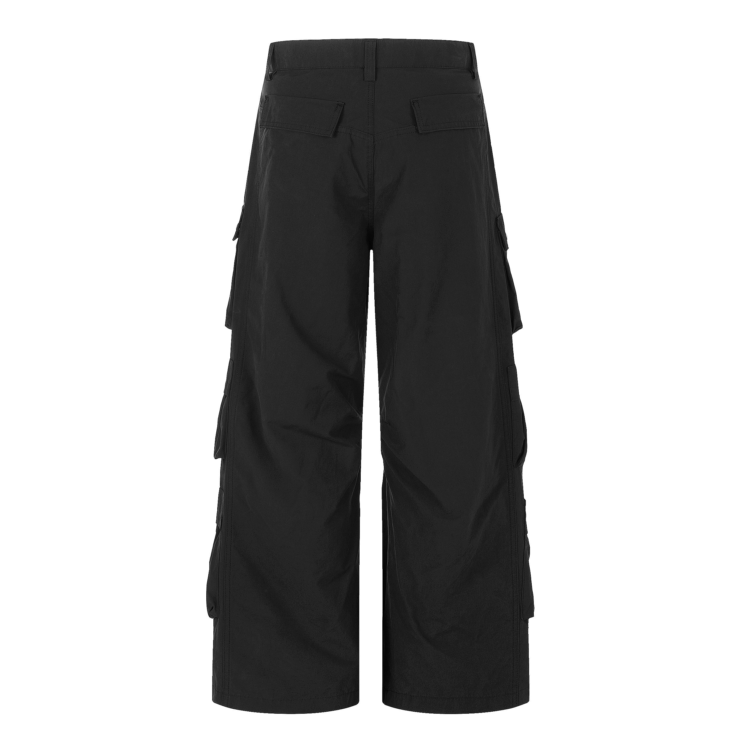 Omirad Utility Cargo Pants | Wide-Leg Techwear Streetwear
