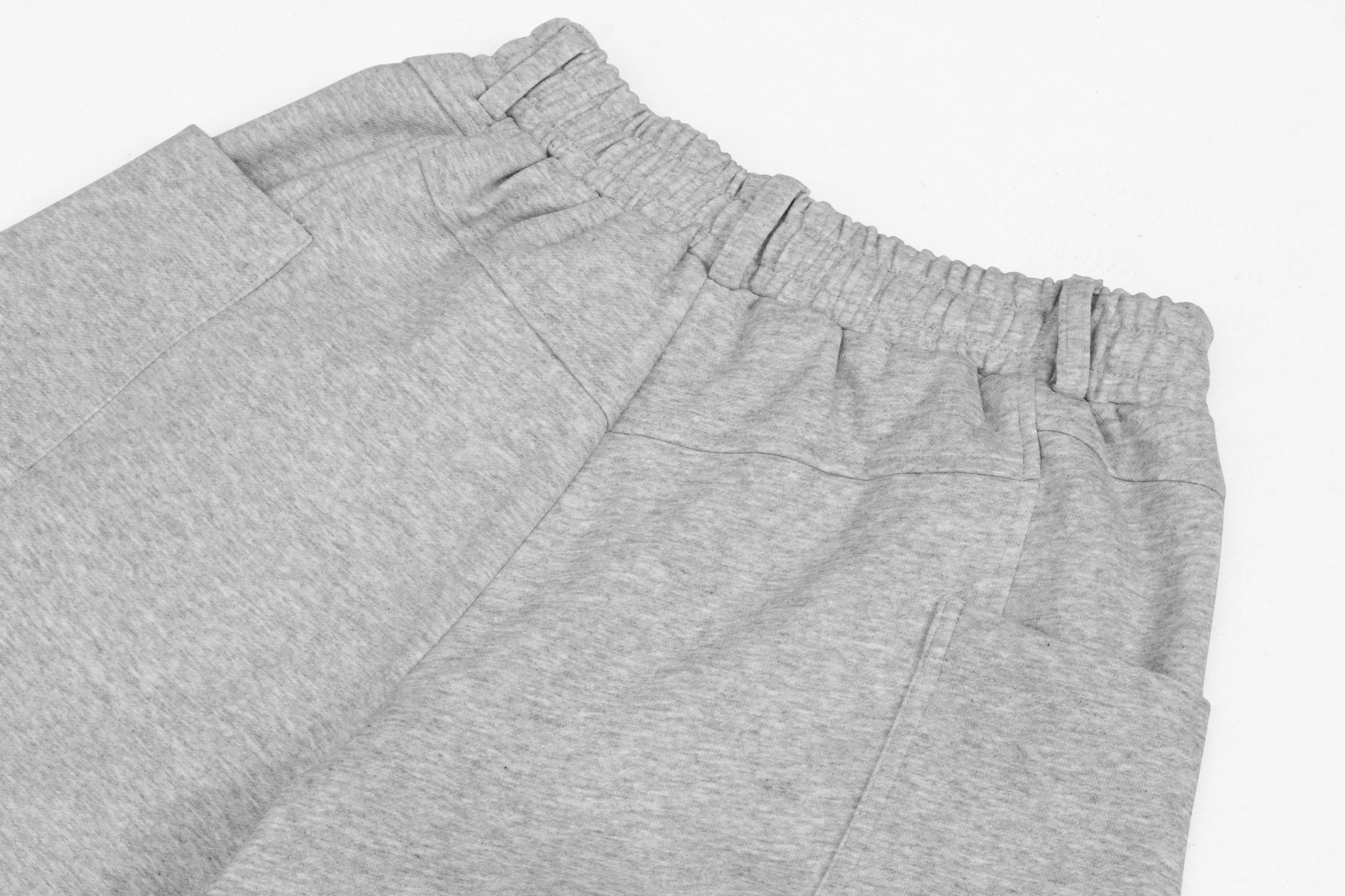 Omirad Plush-Charm Wide-Leg Balloon Sweatpants | Grey