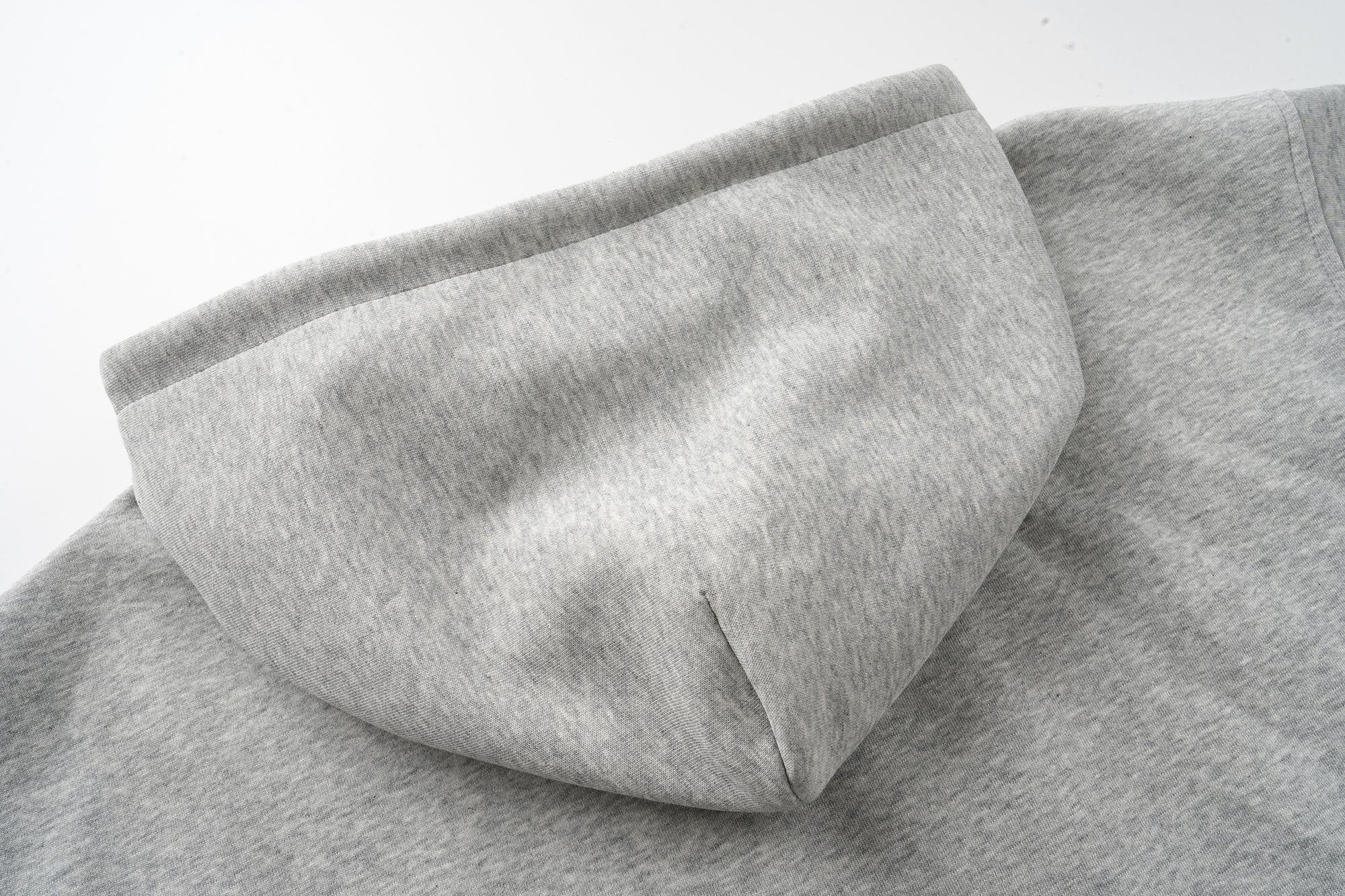 Omirad Business Card Graphic Zip Hoodie | Heather Grey