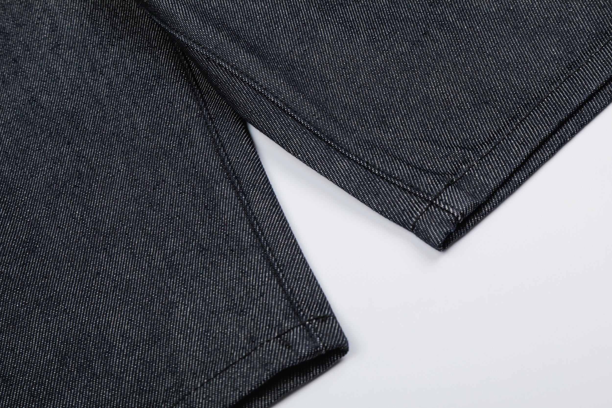 Omirad Raw Button-Fly Wide-Leg Denim Jorts | Longline Fit