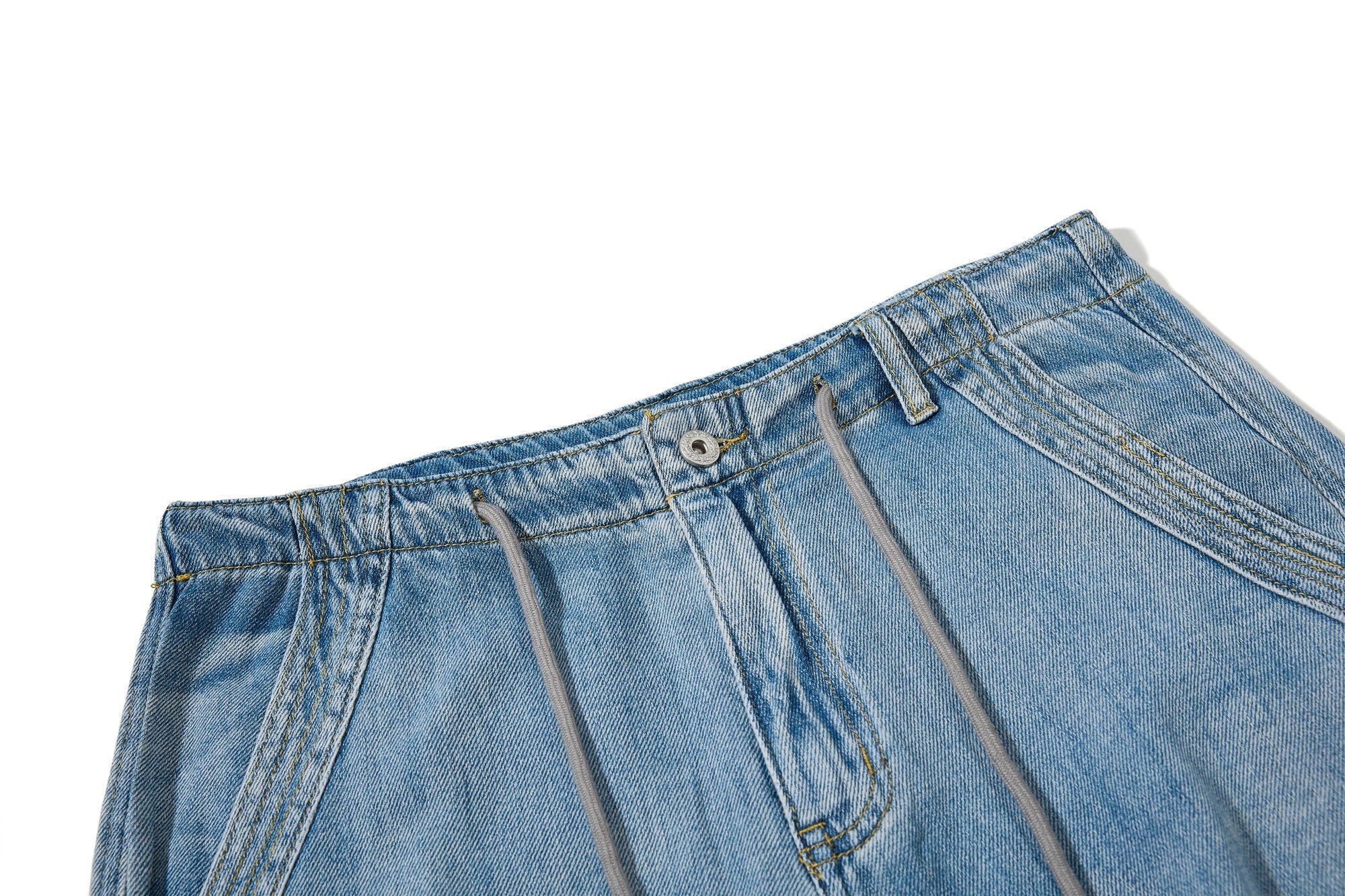 Omirad Vintage Wash Super Baggy Jeans | Y2K Wide Leg Denim