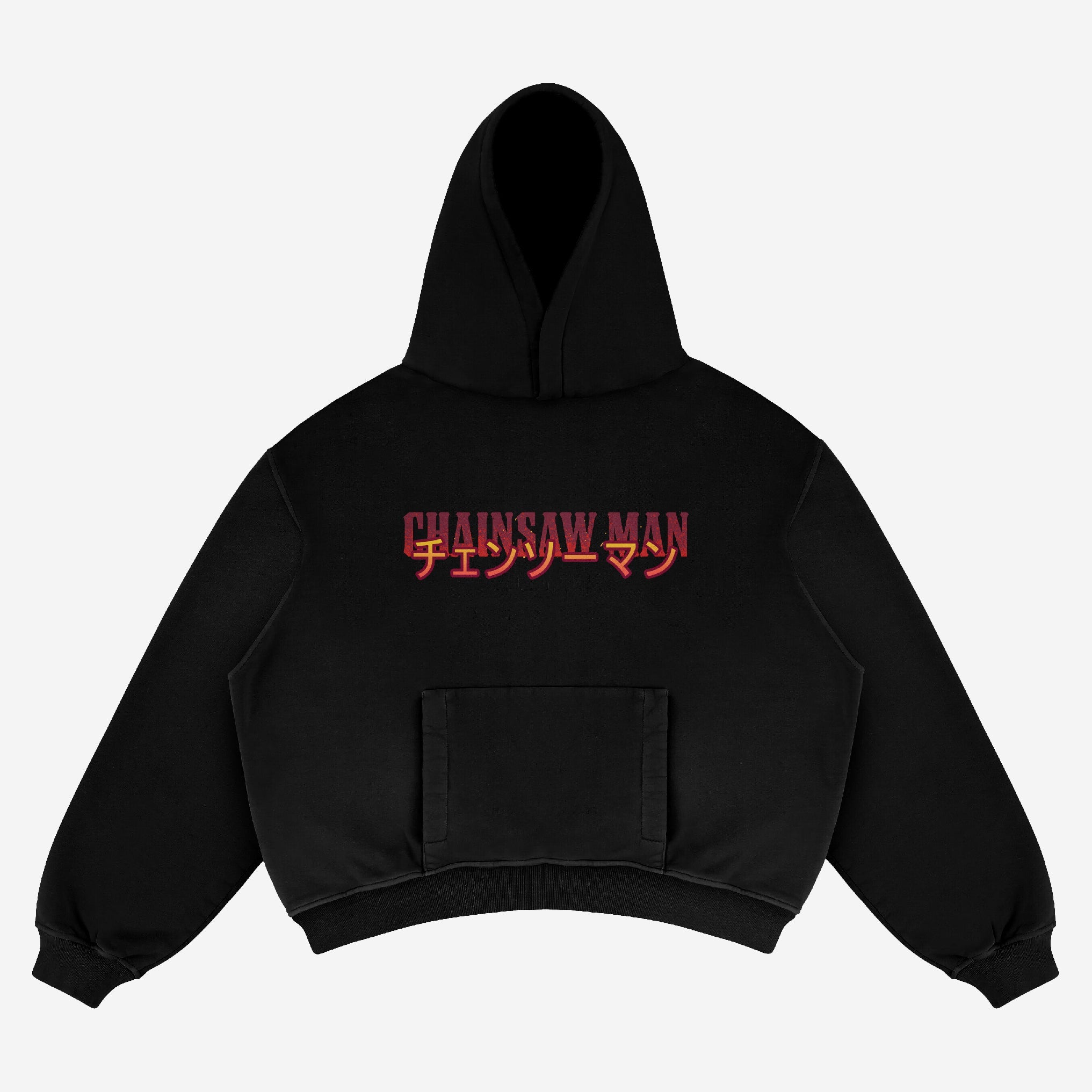 Chainsaw Man Inferno Hoodie - 100% Cotton, Graphic Street - Style Anime Apparel - Seakoff