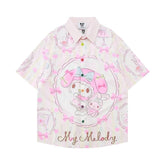 Cinnamoroll anime button up shirt - Seakoff