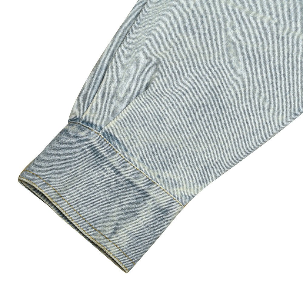 Classic Denim Chambray Shirt on Sale - Men's and Women's Long Sleeve Vintage Style - Seakoff