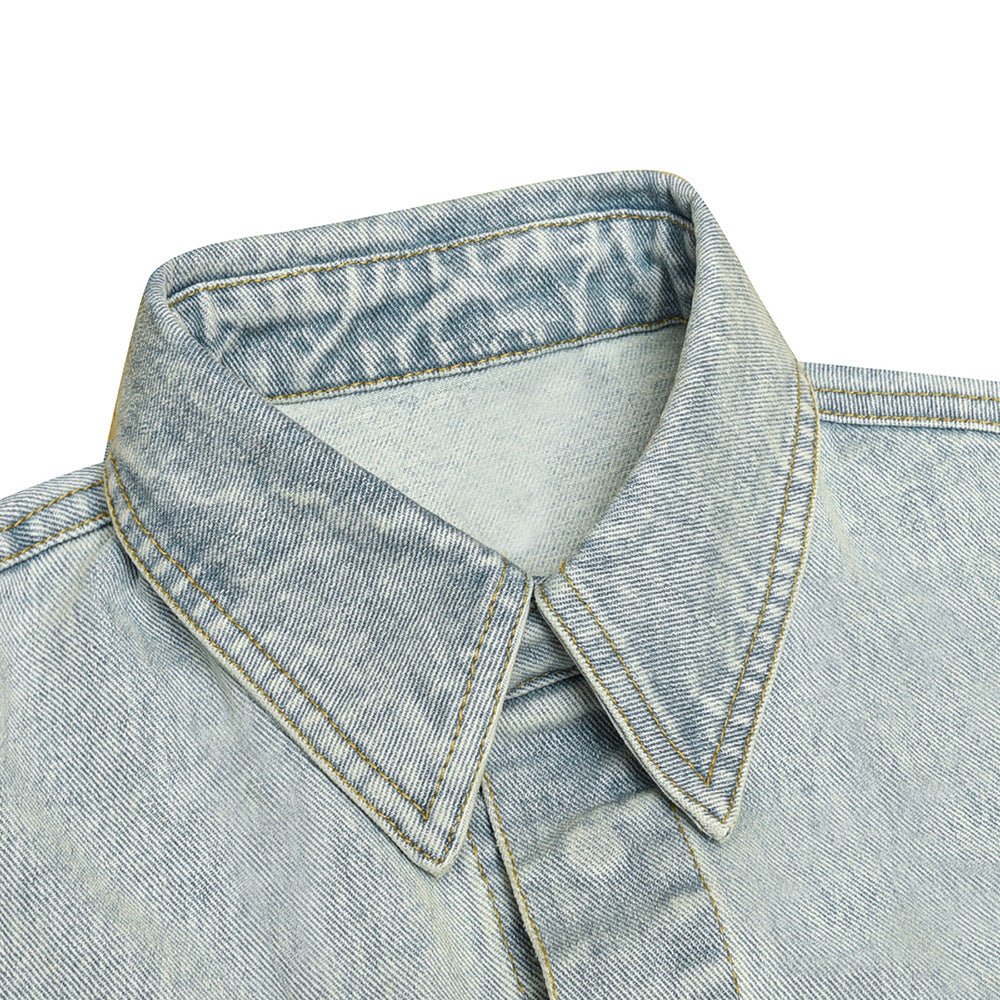 Classic Denim Chambray Shirt on Sale - Men&