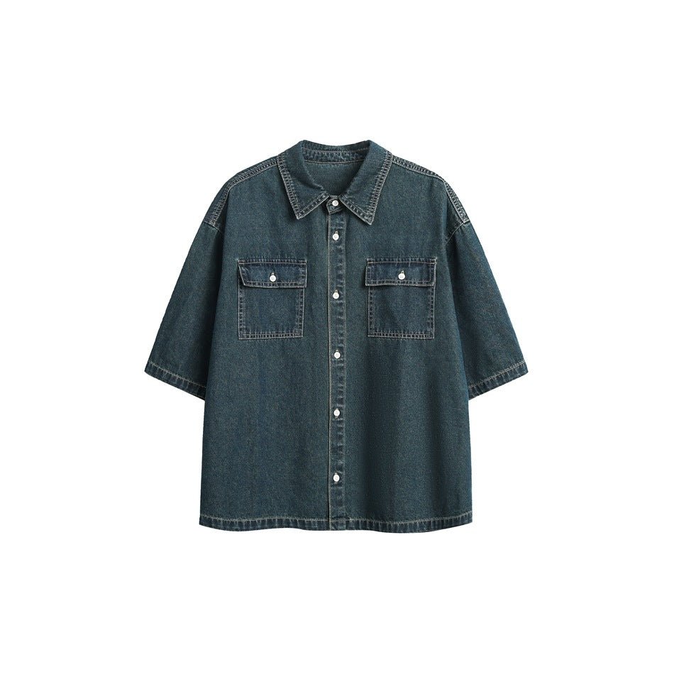 Classic Denim Chambray Shirt on Sale - Men&