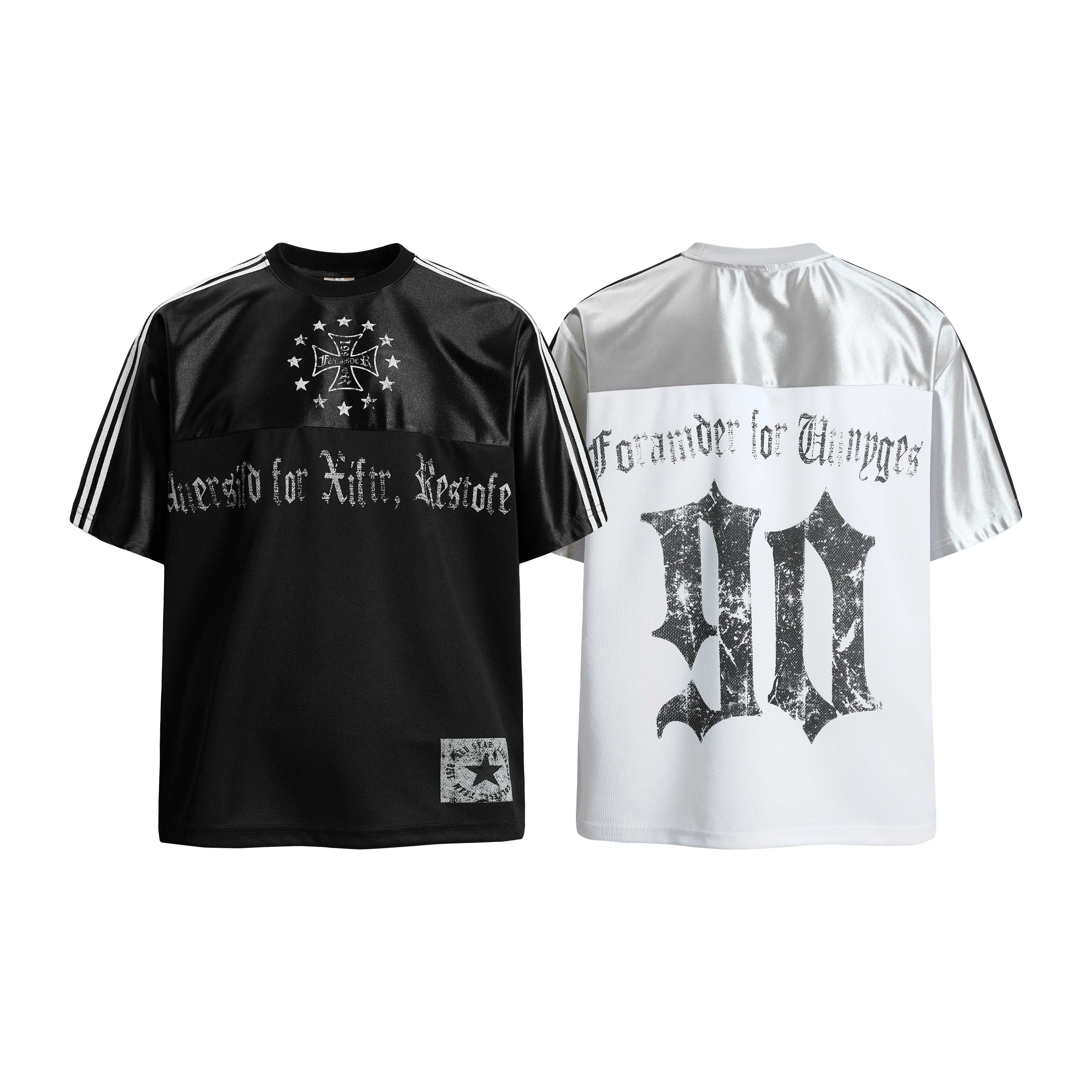 Omirad Aversio Mesh Sport Tee | Gothic Streetwear Jersey