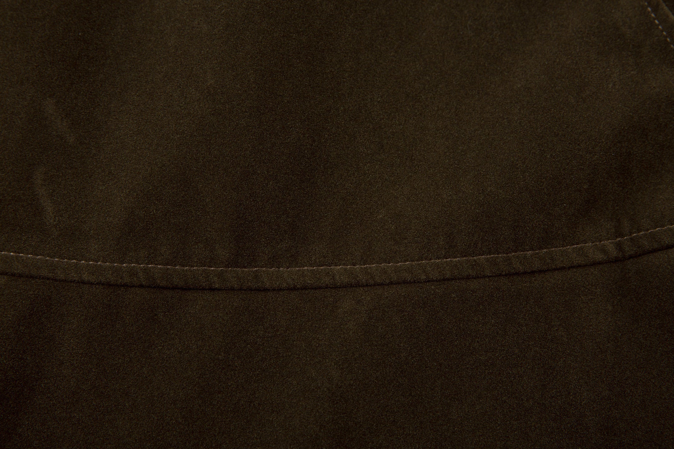 Suede-Texture Arc Panel Zip Jacket | Streetwear Outerwear