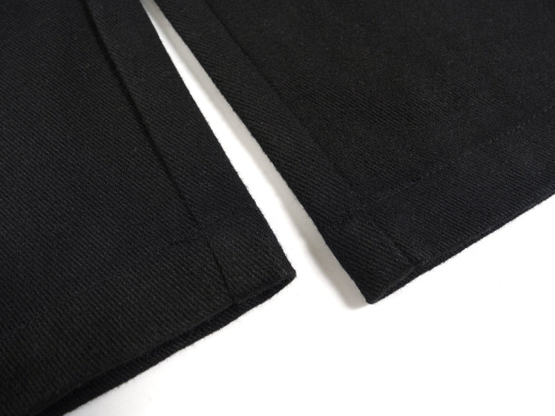 Star Patch Wide-Leg Cotton Pants | Streetwear Graphic Trousers