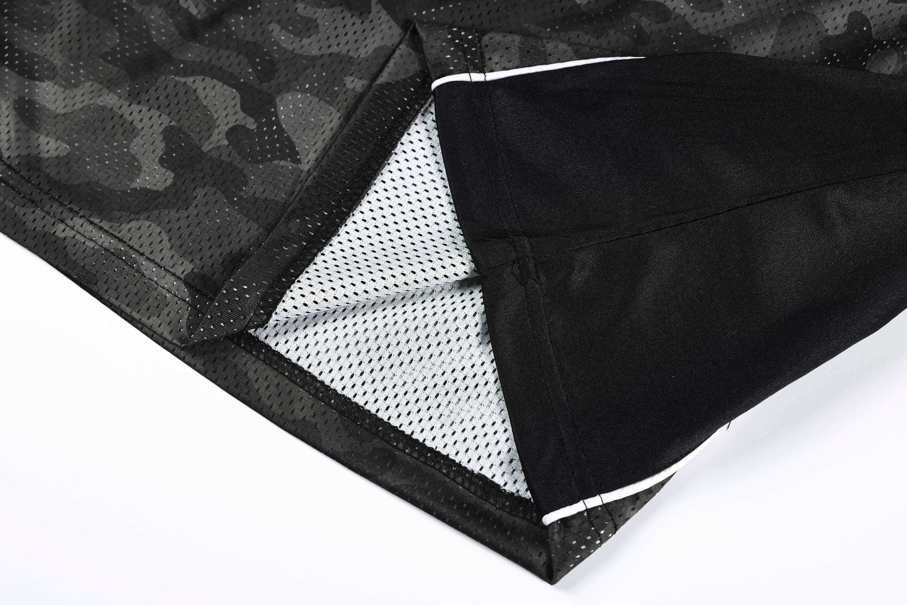 Camo 91 Athletic Jersey | Dark Camo Mesh Football Shirt