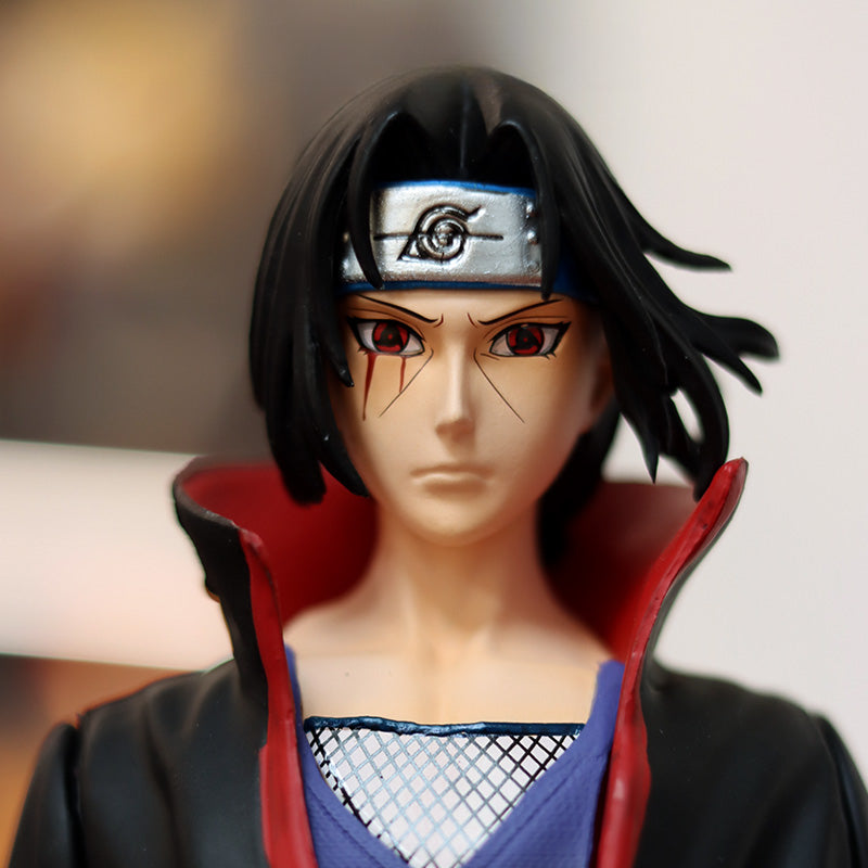 Itachi Uchiha Action Figure – 39cm Collector’s Edition | Detailed Akatsuki Cloak with Dynamic Base